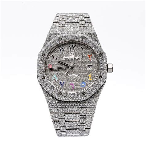 ap watch diamond|ap full diamond watch price.